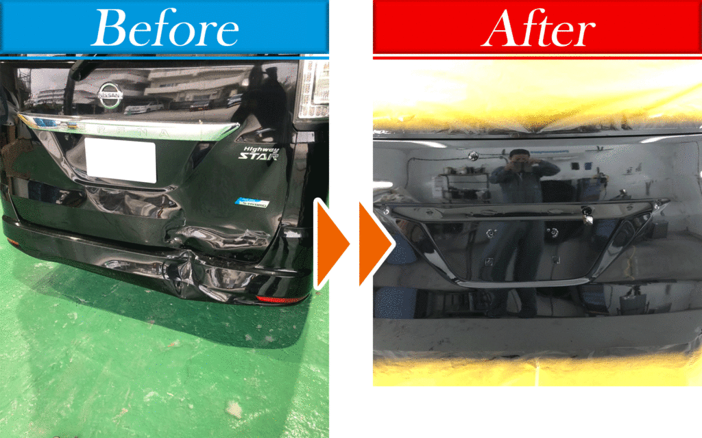 鈑金塗装IvyBlue　板金ページ06